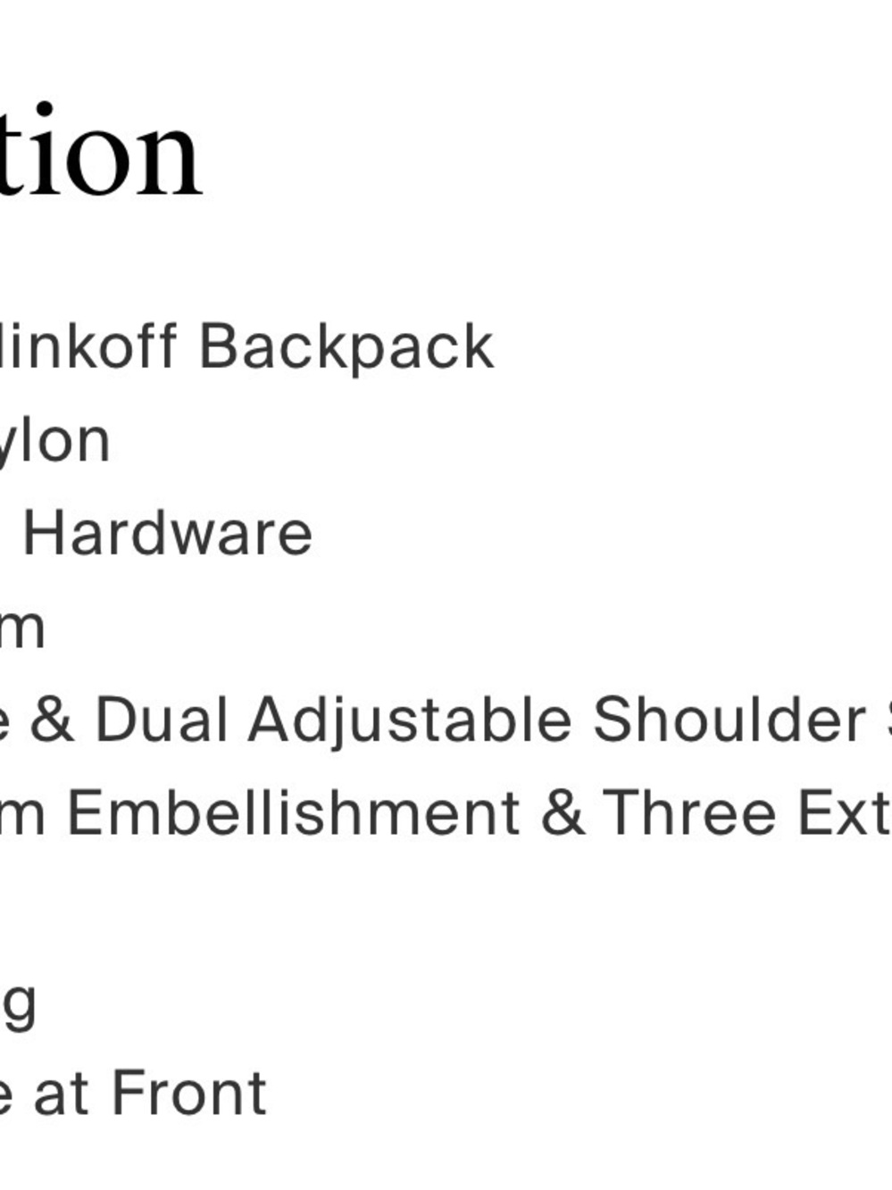 Rebecca Minkoff Blush Backpack - Picture 4 of 4